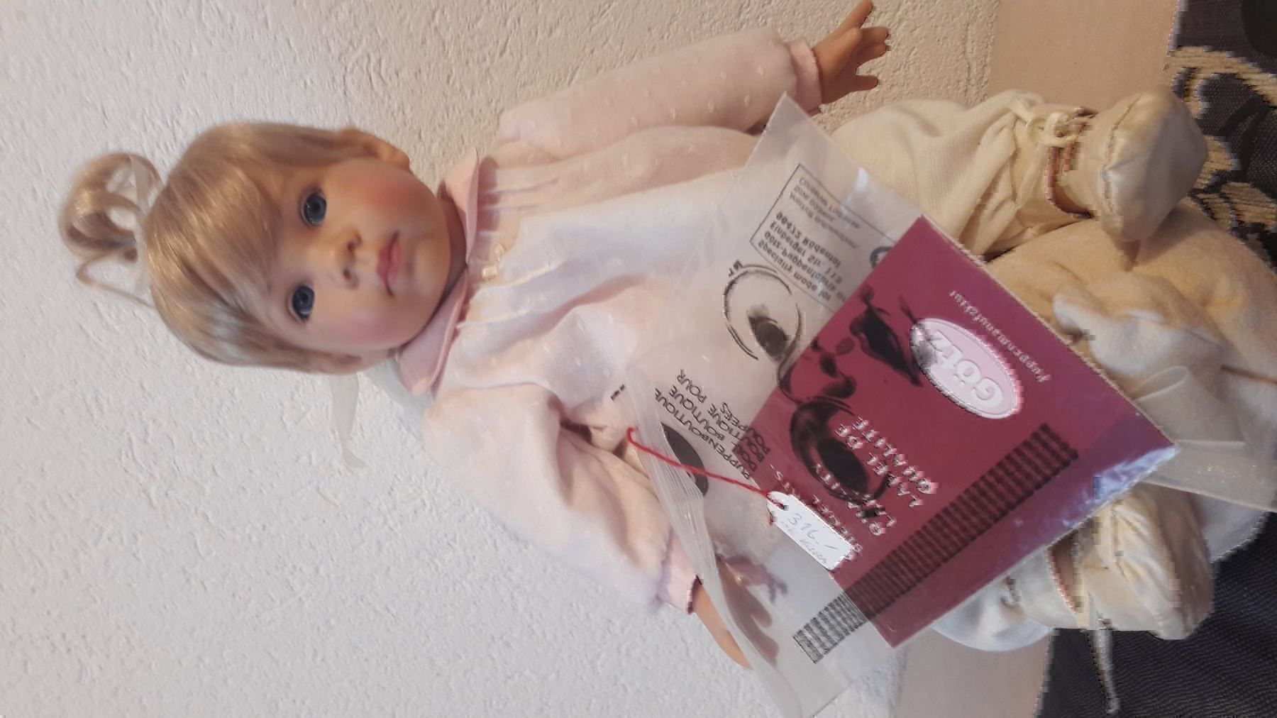 Bambole: Götz Sammelerpuppe Céline Mädchen - 40cm – Usato da Herznach venduto da raycecile