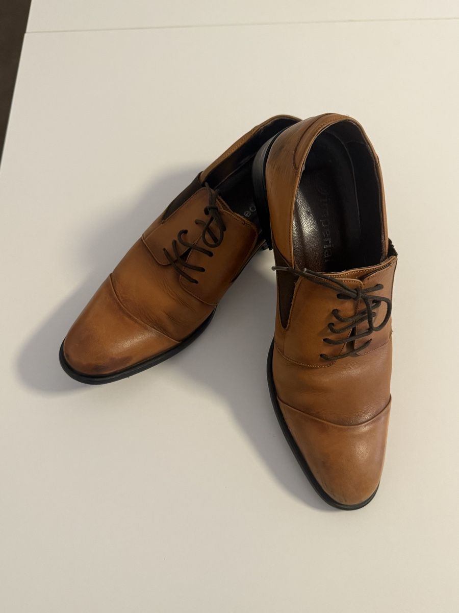 Herrenschuhe: Braune Herren Schuhe, Grösse 39 – Gebraucht aus Basel von Andra44