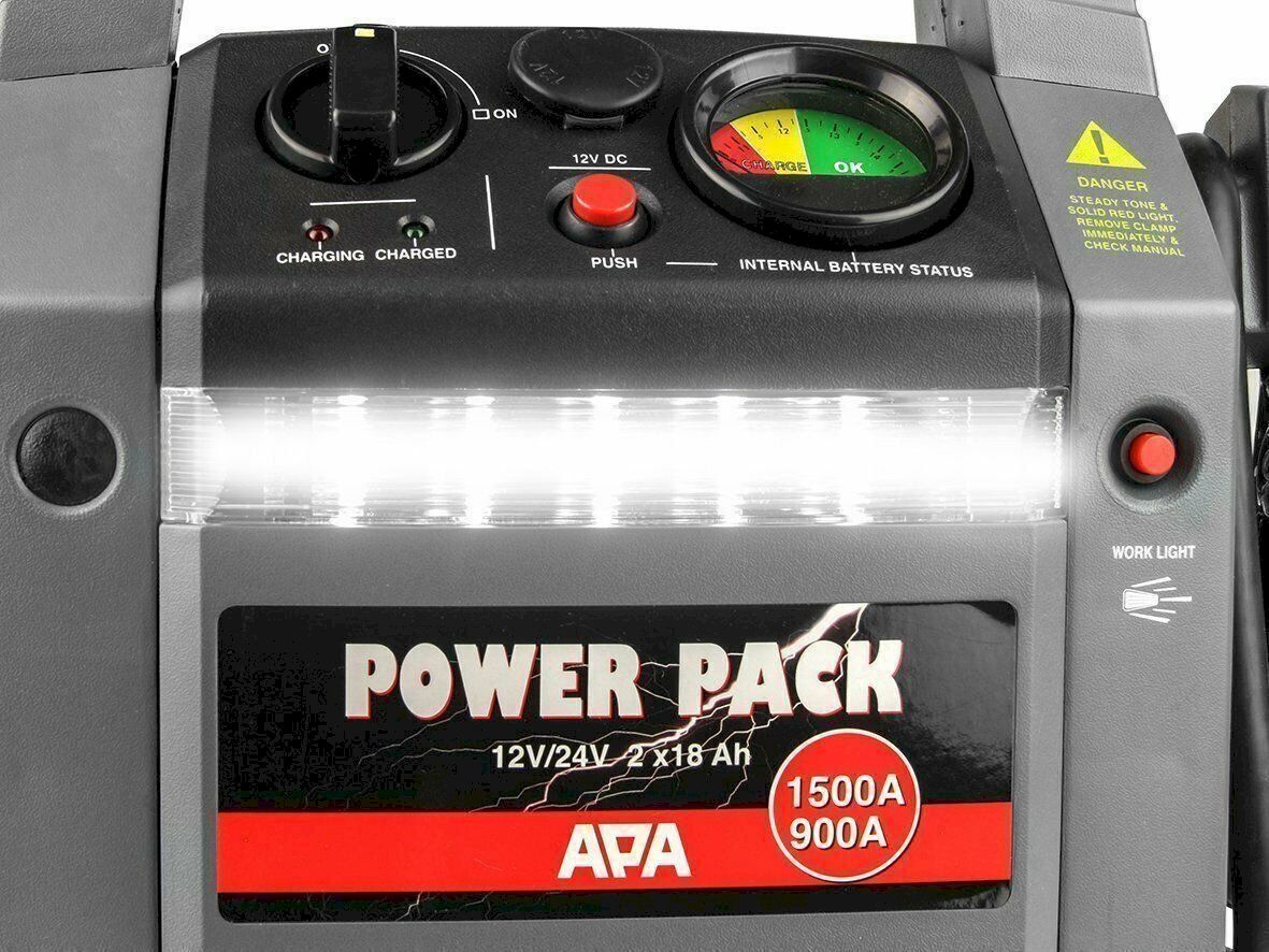 Batterie-Ladegeräte: APA Power Pack Starthilfe 900/1500A – Neu und originalverpackt aus Bottighofen von zaap 2