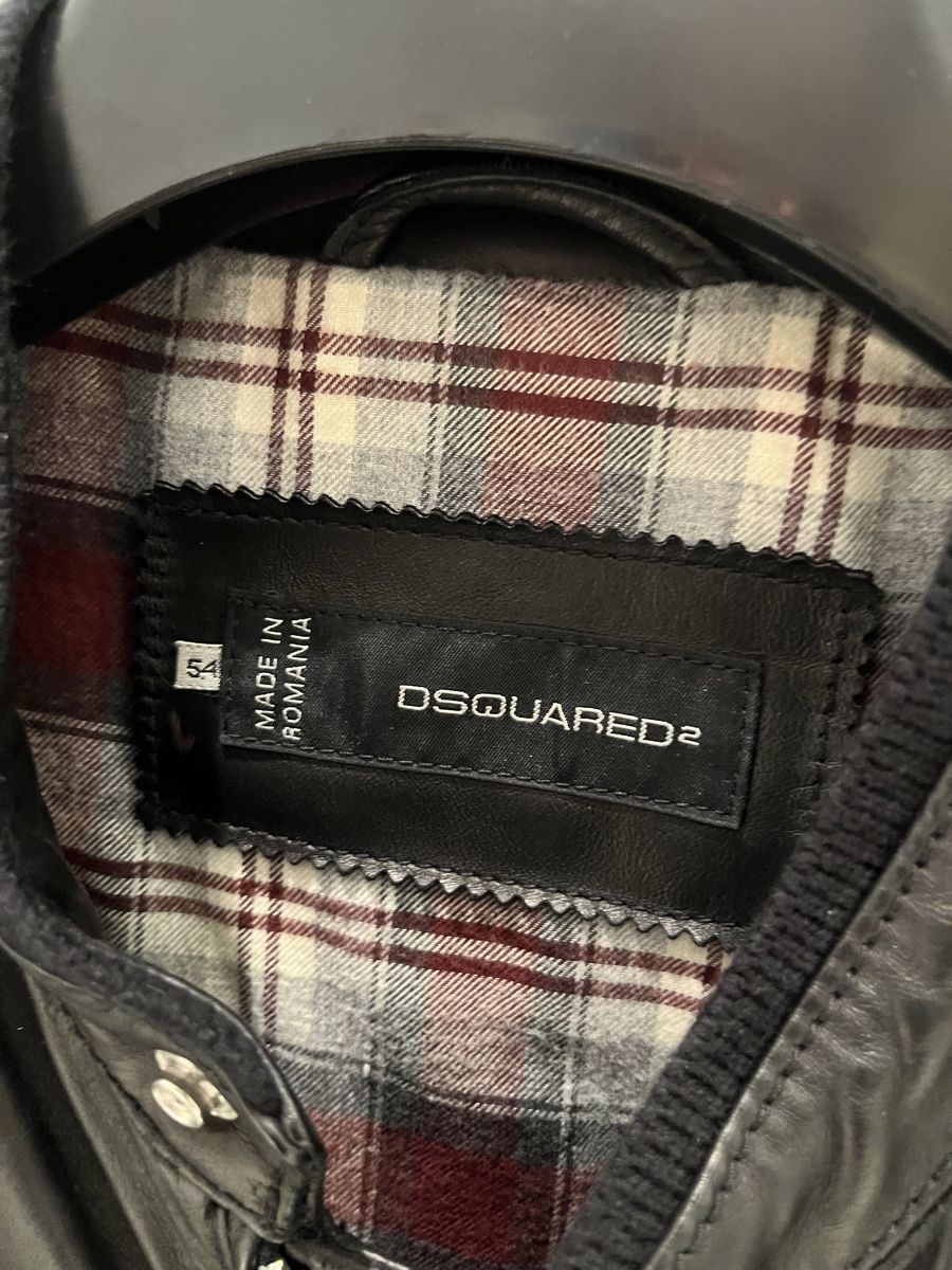 Dsquared2 Jacken: Dsquared2 Lederjacke schwarz Grösse 54 – Gebraucht aus Allschwil von Manolictus 1