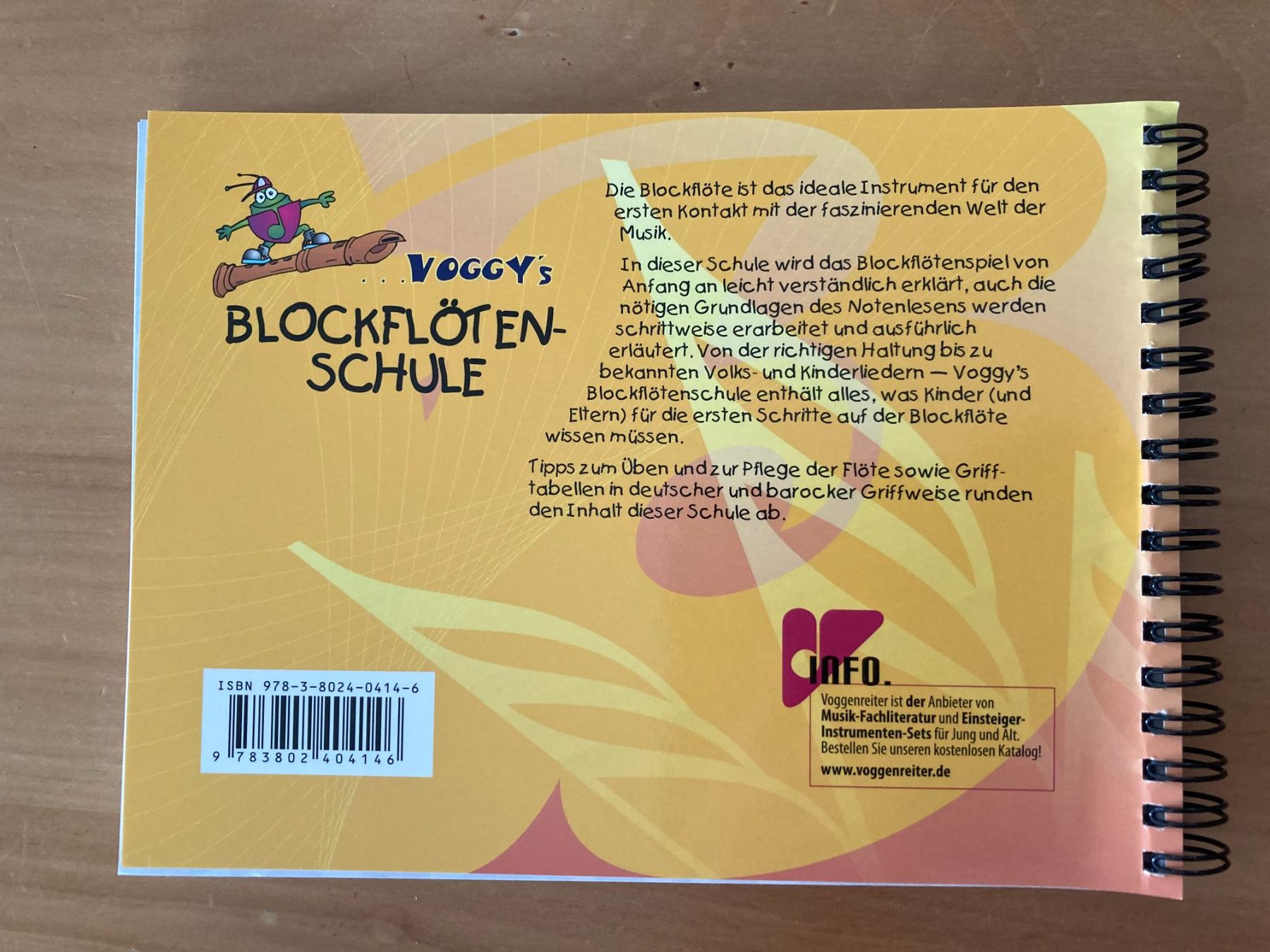 Livres: Voggy's   Blockflötenschule – D'occasion à Subingen par Etageren 1