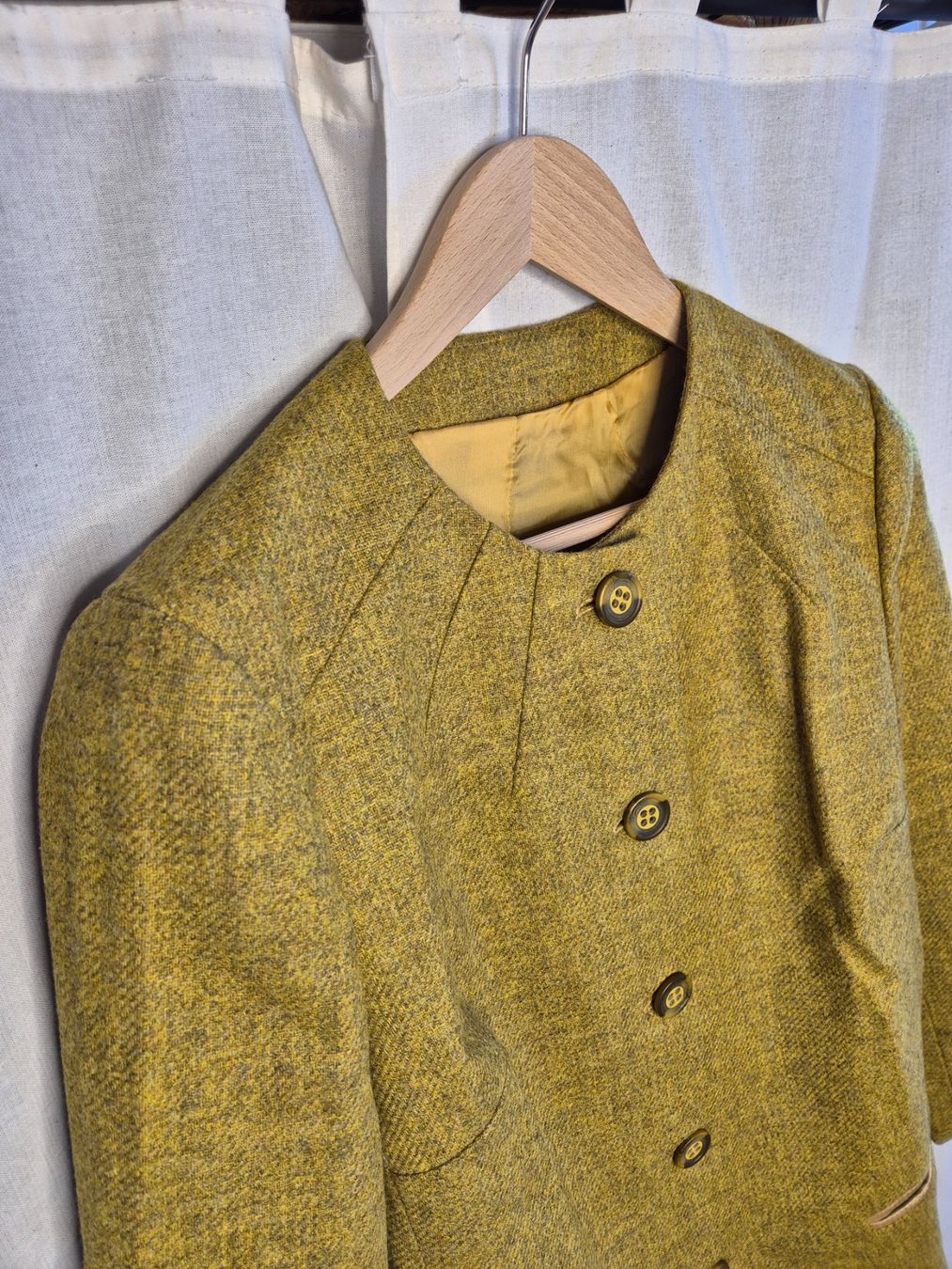 Vestes: Wollblazer in Senffarbe – D'occasion à Leissigen par ali_k9v8 1