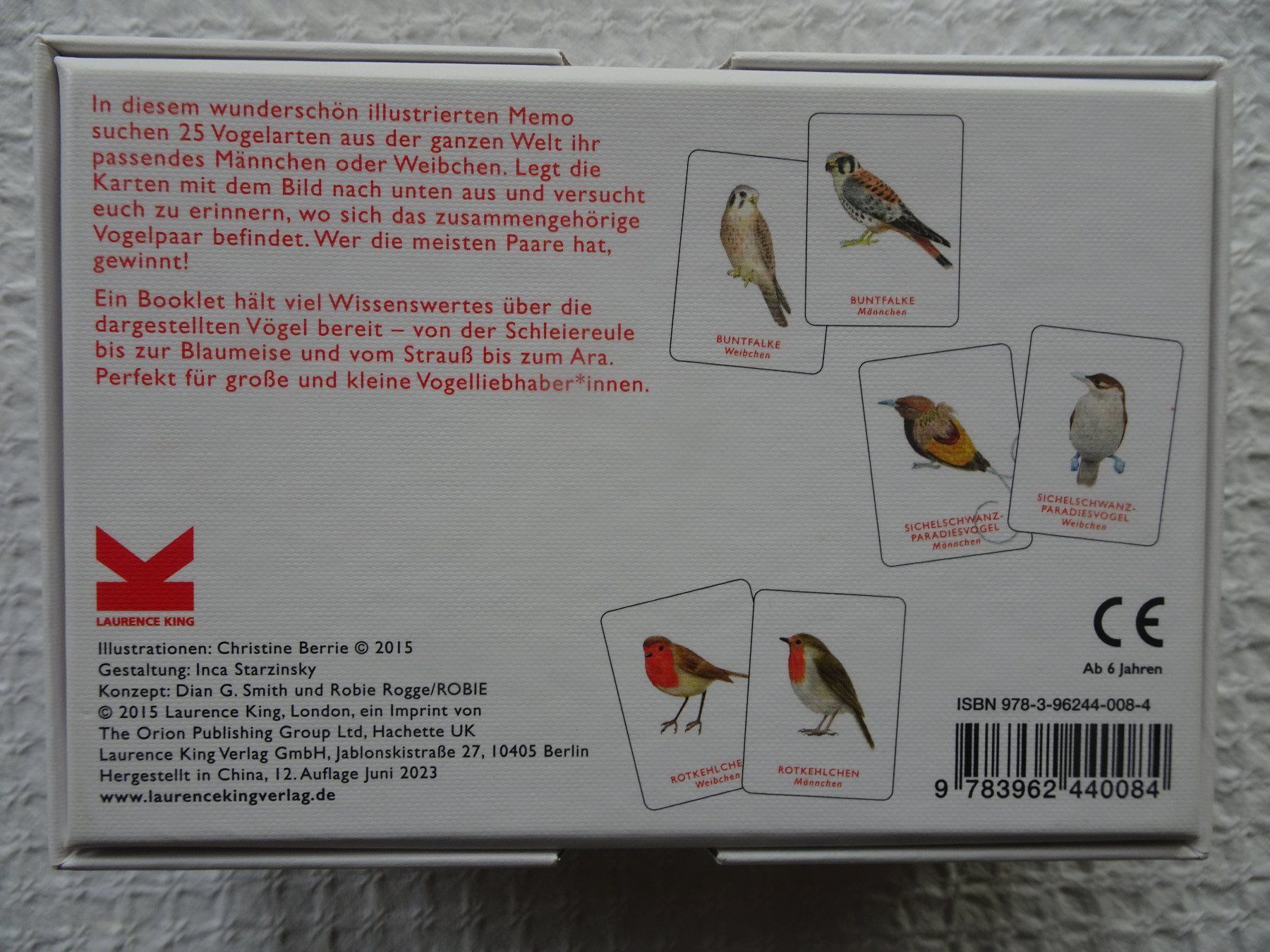 Giochi: Vogelpaare - Memo-Spiel – Nuovo (secondo la descrizione) da männedorf venduto da purzelchen 1