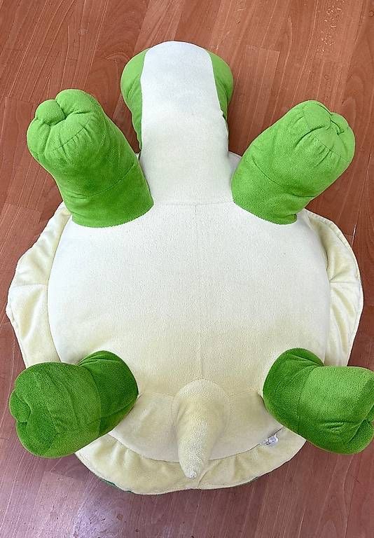 Giocattoli: Riesen Plüsch Schildkröte 80 cm – Usato da Netstal venduto da gapow 2