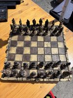 Krieger-Schachspiel, Fantasy-Figuren, wie neu!! ‼️⚜️🔱