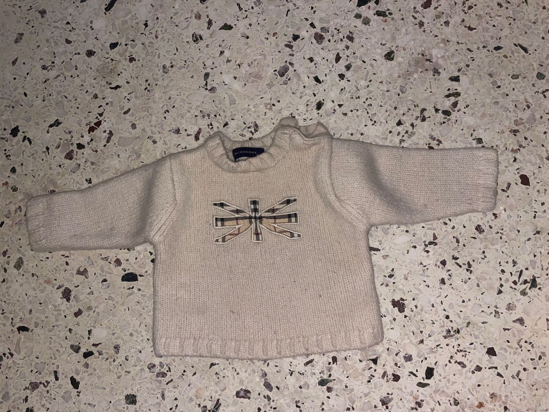 Burberry Maglioni & Felpe: Burberry Kinder Pullover Wolle 12 Monate – Usato da Zürich venduto da Turicum_8001