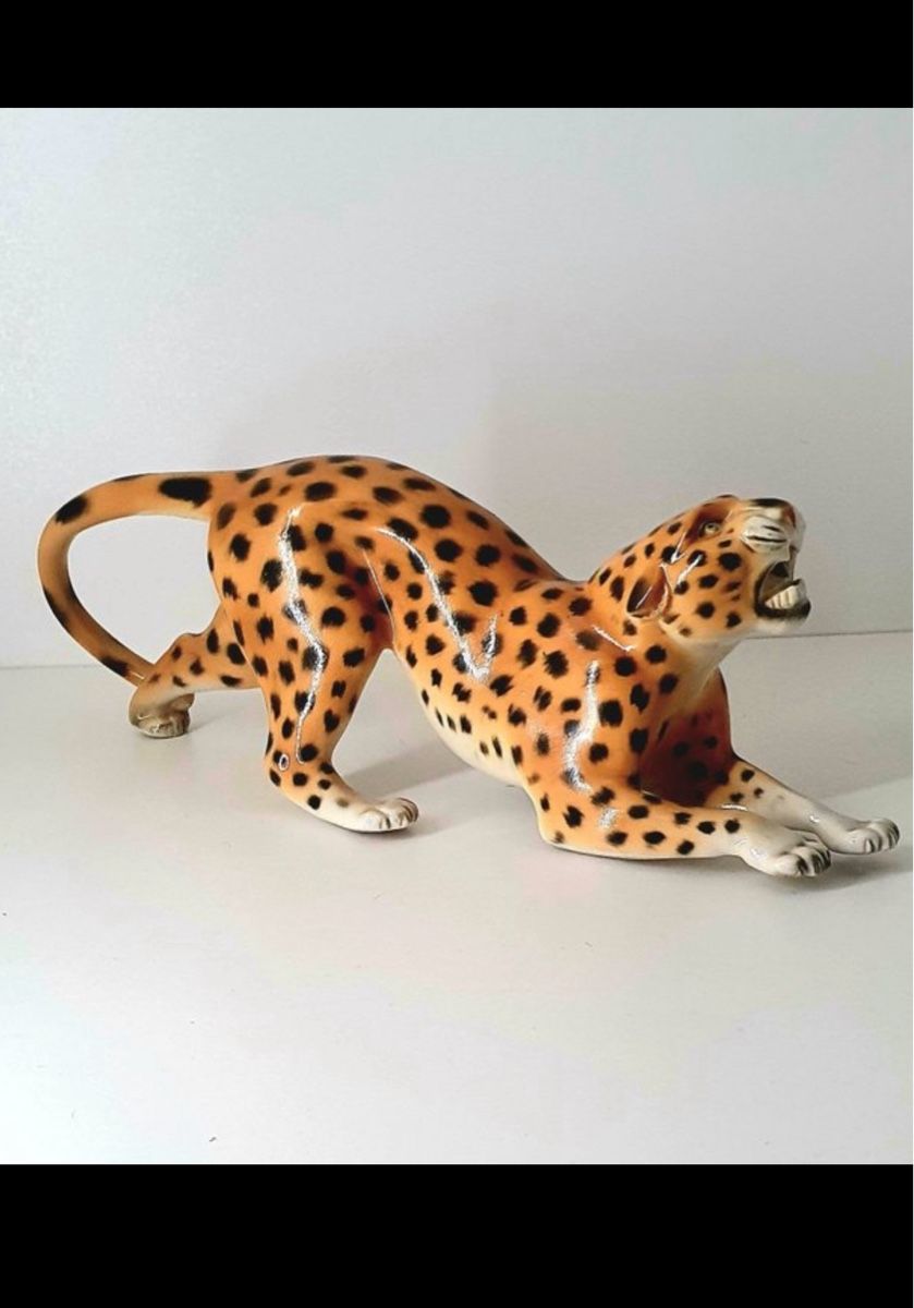 Figuren: Statuetta leopardo in porcellana – Gebraucht aus Zürich von alpha69 7
