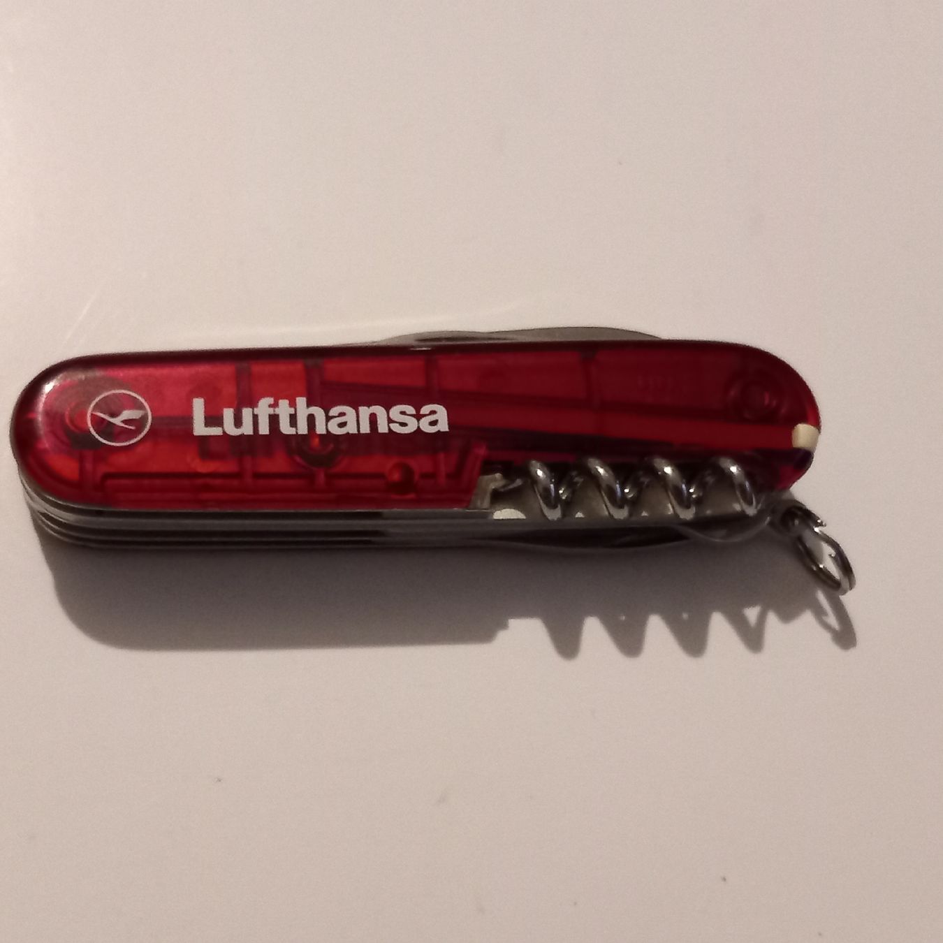 Victorinox Couteaux de poche: Victorinox Taschenmesser rot Lufthansa Edition – D'occasion à Rebstein par Zauberwelt14
