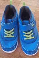 Vty Kinder Turnschuhe Grösse 34 blau mit Klettverschluss