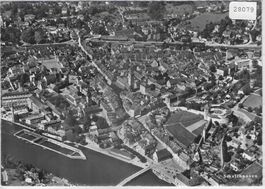 Flugaufnahme Stadt Schaffhausen