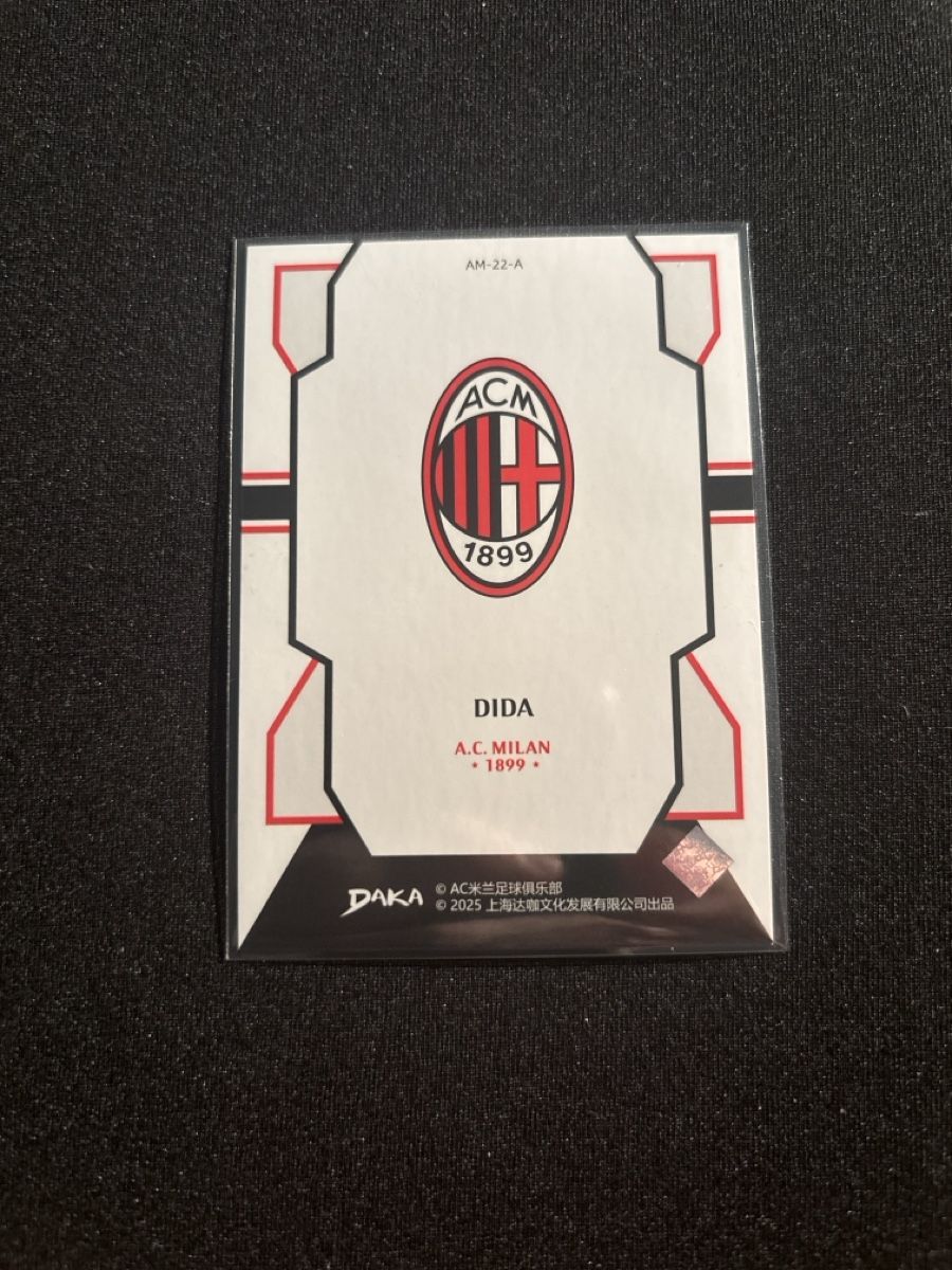 Carte collezionabili: AC Milan - DIDA - Top Audience - Daka – Usato da Kaiseraugst venduto da Baum_12 1