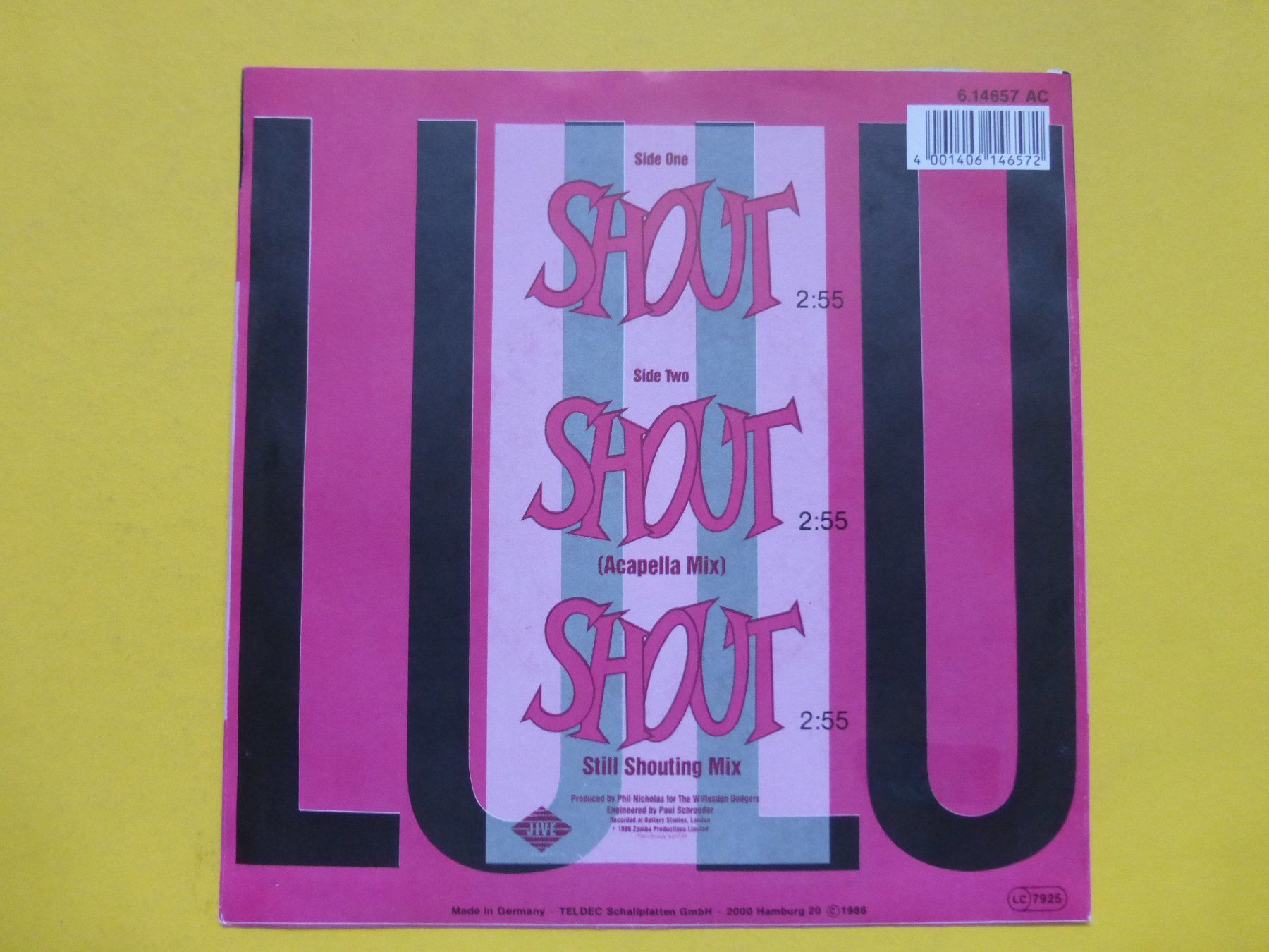 Dischi in vinile: Lulu – Shout – Usato da Zürich venduto da Swiss57 1