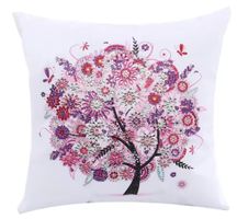 Diamond Painting Kissenbezug Blumenbaum-9-Zier-426