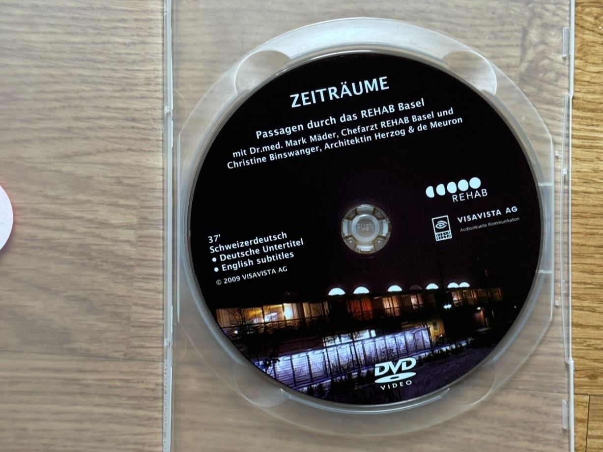 Tutti i DVDs: Herzog & Meuron - Rehab Basel - DVD – Usato da Zürich venduto da transparentemente