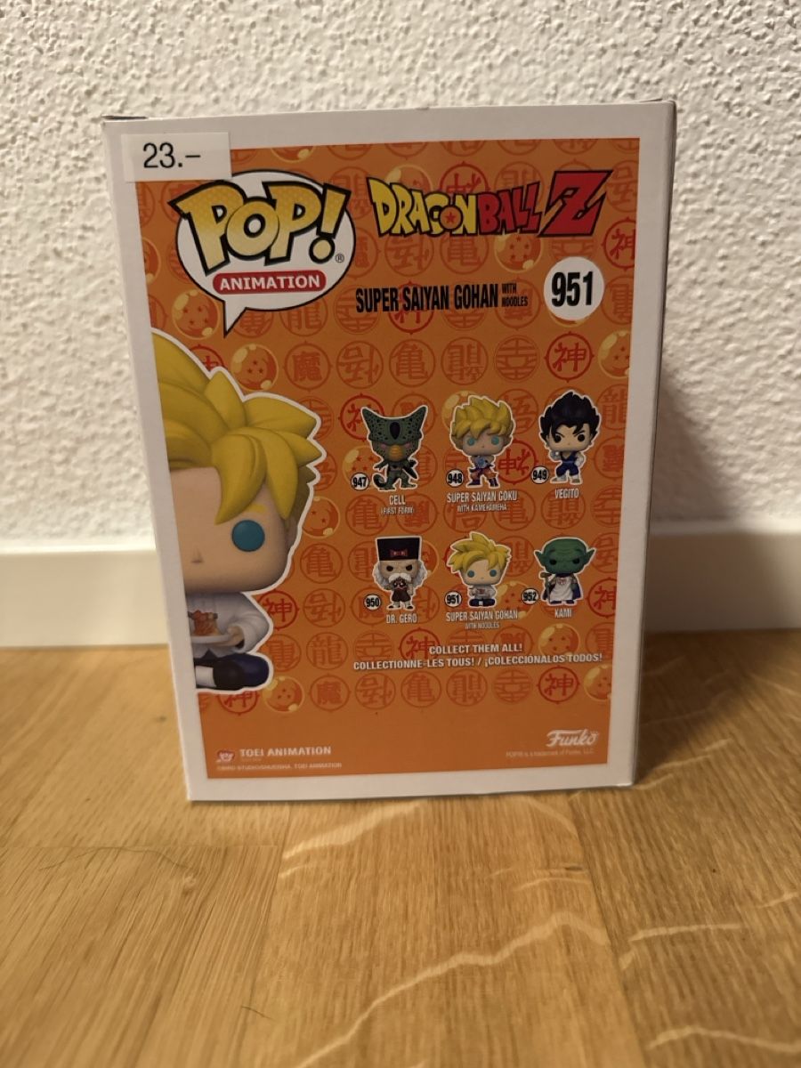 Funko Figurines: Funko Pop! Dragon Ball Z 951 Gohan  – Neuf avec emballage d'origine à Suhr par Dominick 2