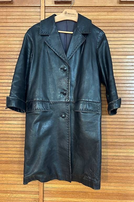 Cappotti: Ledermantel Vintage – Usato da Zürich venduto da Wilma22