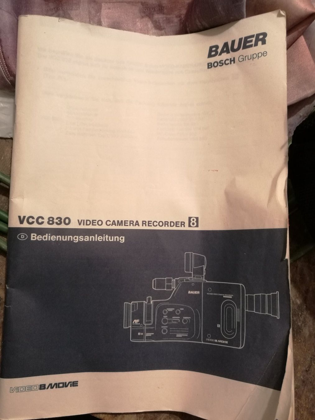 Videocamere: BAUER VCC 830 - VIDEOCAMERA RECORDER Alt – Usato da Winterthur venduto da Andi1933 1