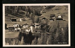 AK Glaris-Davos, Ortsansicht, 1929