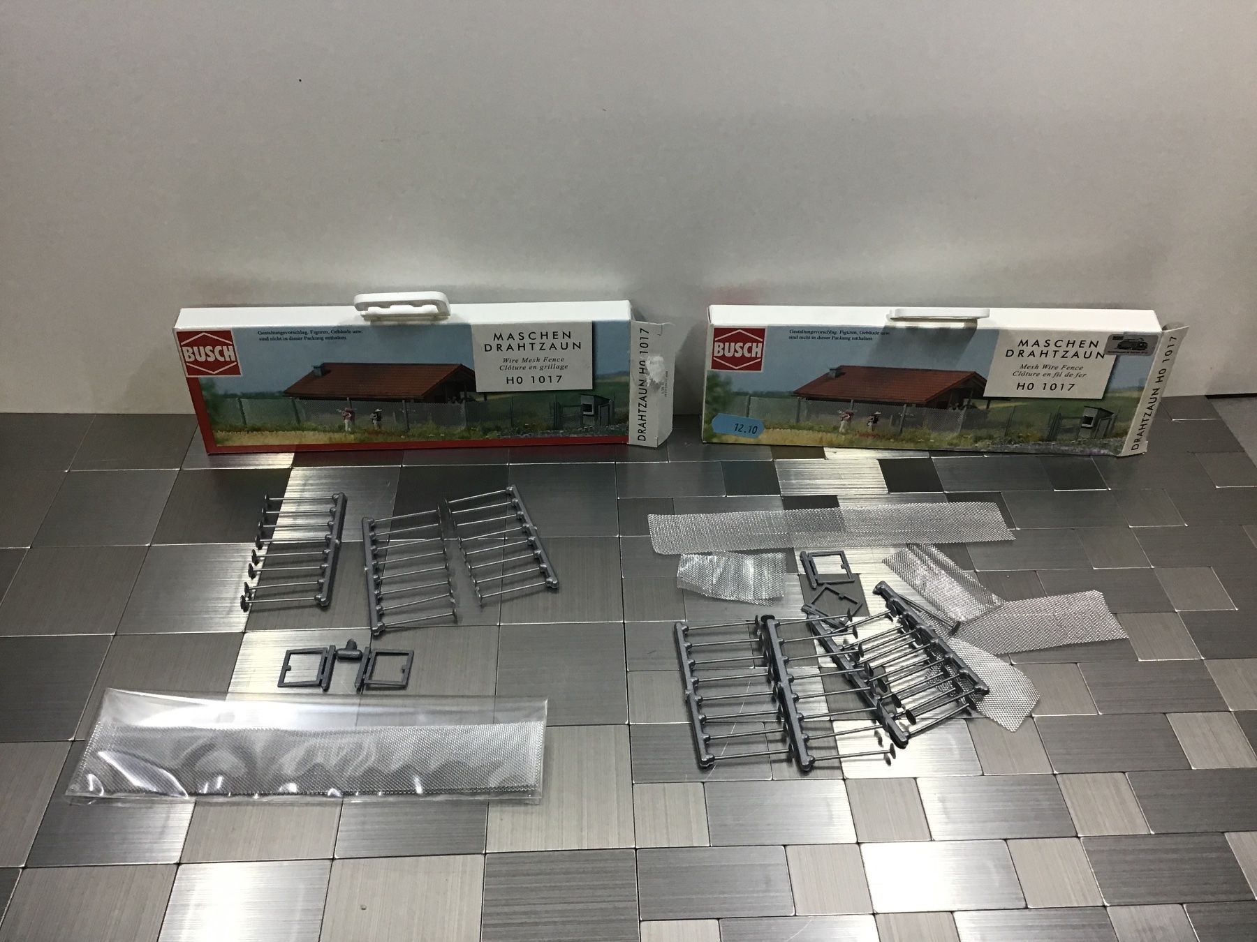 Busch Trains électriques: MODELL BUSCH  - SET BAUSTELLE H0 – D'occasion à Männedorf par Spezial-Modelle 2