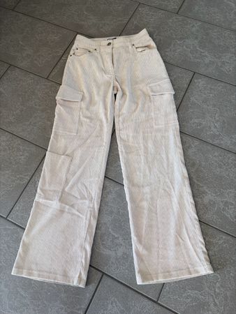 Cordhosen Damen beige Gr.S neuer Zustand