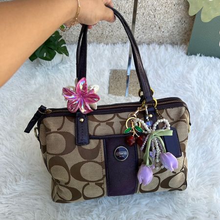 Coach Handtasche, City Bag, Sommer-Chic!