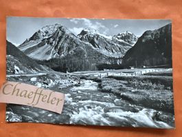 Sertig-Bach bei Davos mit  Mittagshorn Plattenhorn