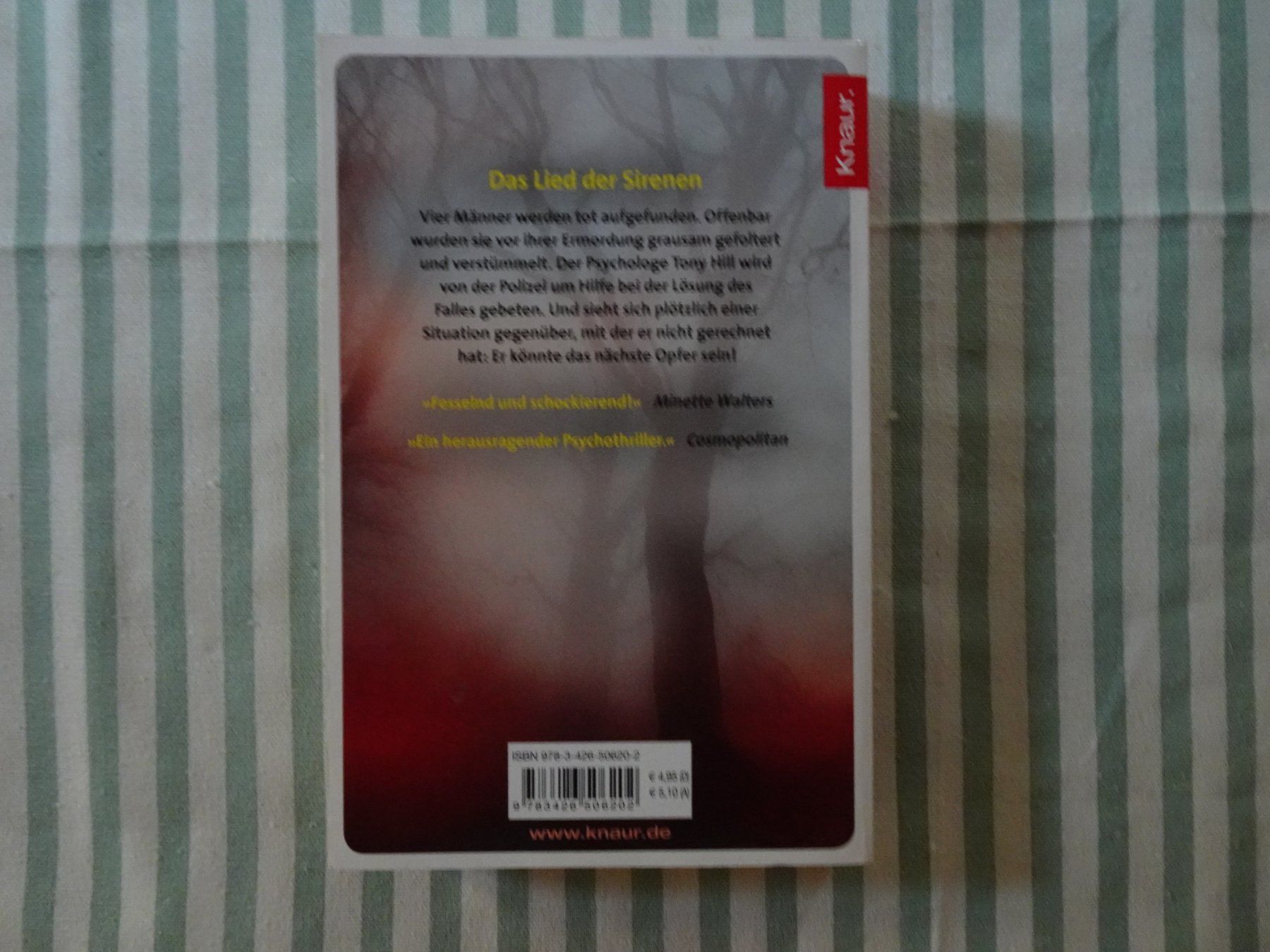 Bücher: Val Mc Dermind - Das Lied der Sirenen - Thriller - B760 – Gebraucht aus Küssnacht am Rigi von Bookslove-Divers 1