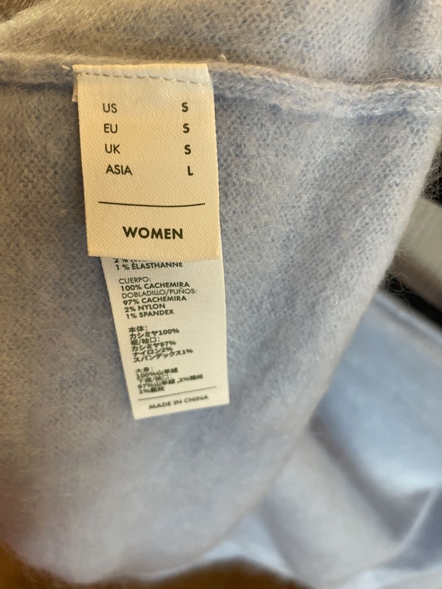 Maglioni & Felpe: Lilysilk Kaschmir Pullover, Hellblau, Gr. S, Neu mit Etikett – Nuovo e nell'imballaggio originale da Basel venduto da non_vn79 2