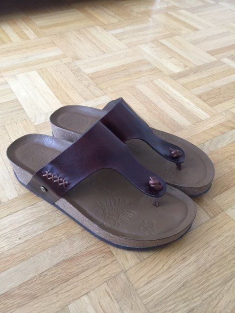 Panama Jack Damenschuhe: "Panama Jack" Flip Flop, Leder Gr. 40 – Neu (gemäss Beschreibung) aus Walenstadt von ricamul 2