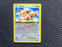 Pokemon Eevee Reverse Holo XY Furious Fists 2014 Near Mint