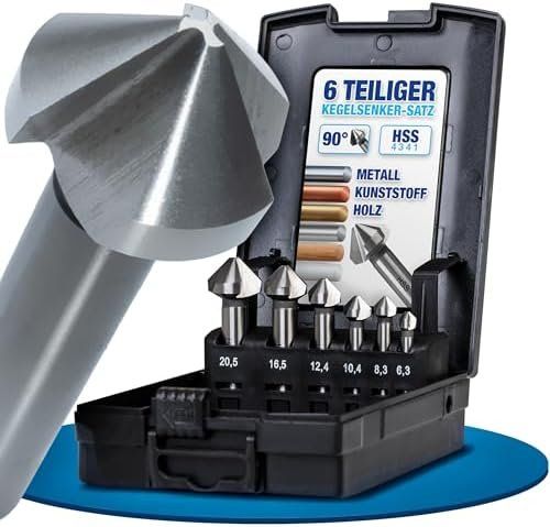 Alle Werkzeuge: Kegelsenker 6tlg – Neu und originalverpackt aus Hundwil von Equiply 1