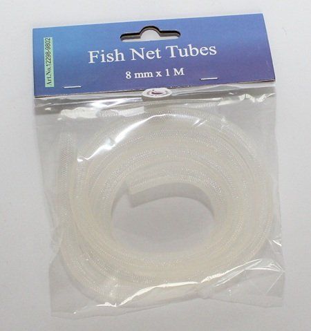 Kit bricolage: Fish Net Tube weiss 8mm – Nuovo e nell'imballaggio originale da Schlatt TG venduto da kreativ-atelier