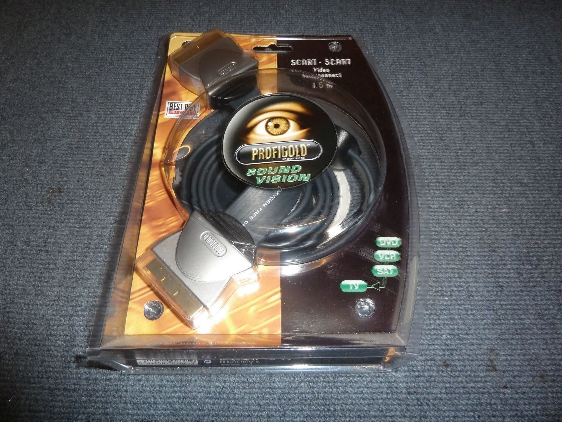 Kabel: Profigold Scart Kabel 1.5Meter – Neu und originalverpackt aus Würenlingen von Schneiderhifi 1