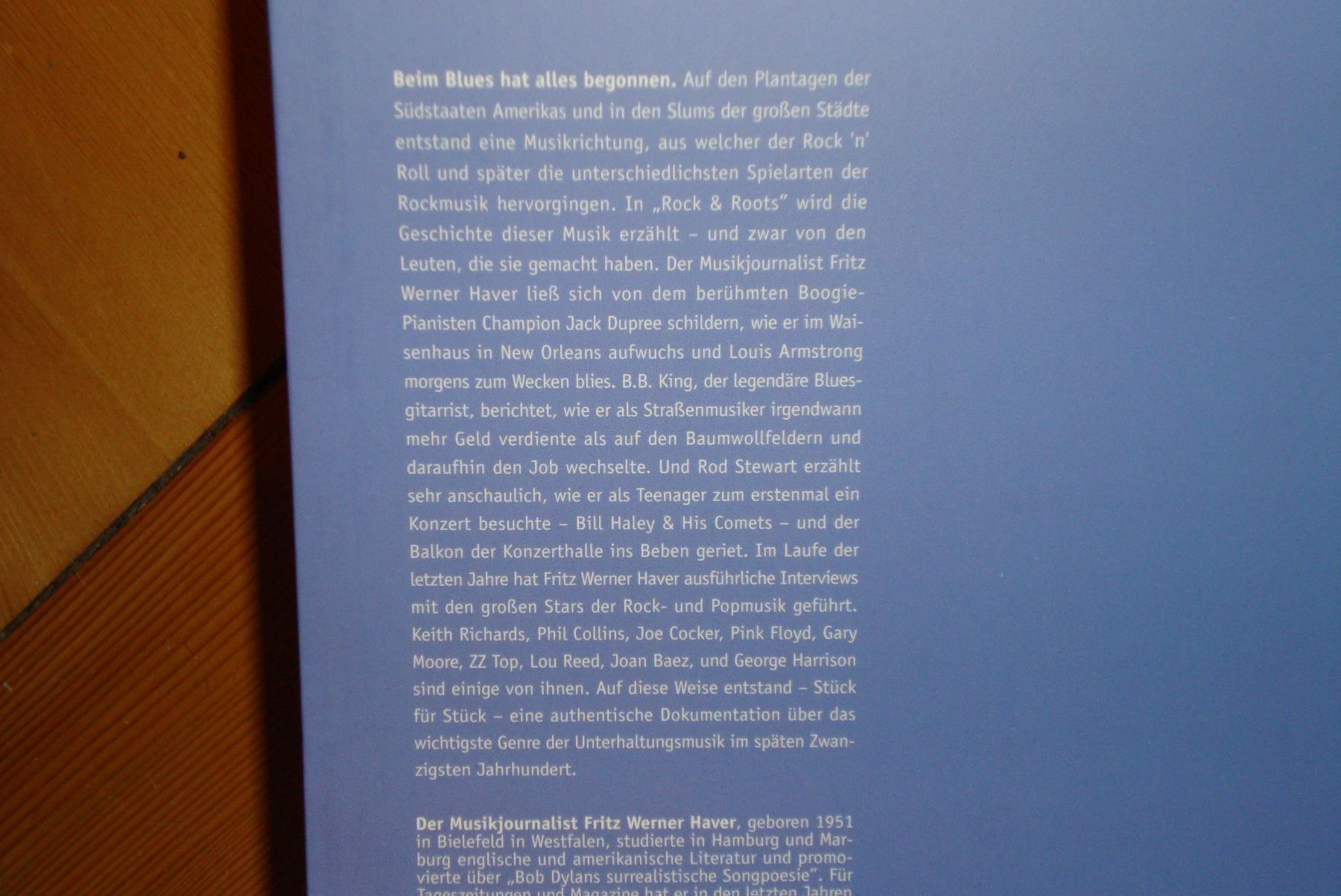 Bücher: Fritz W. Haver: Rock & Roots - Rockmusik – Gebraucht aus Bern von carola31 1