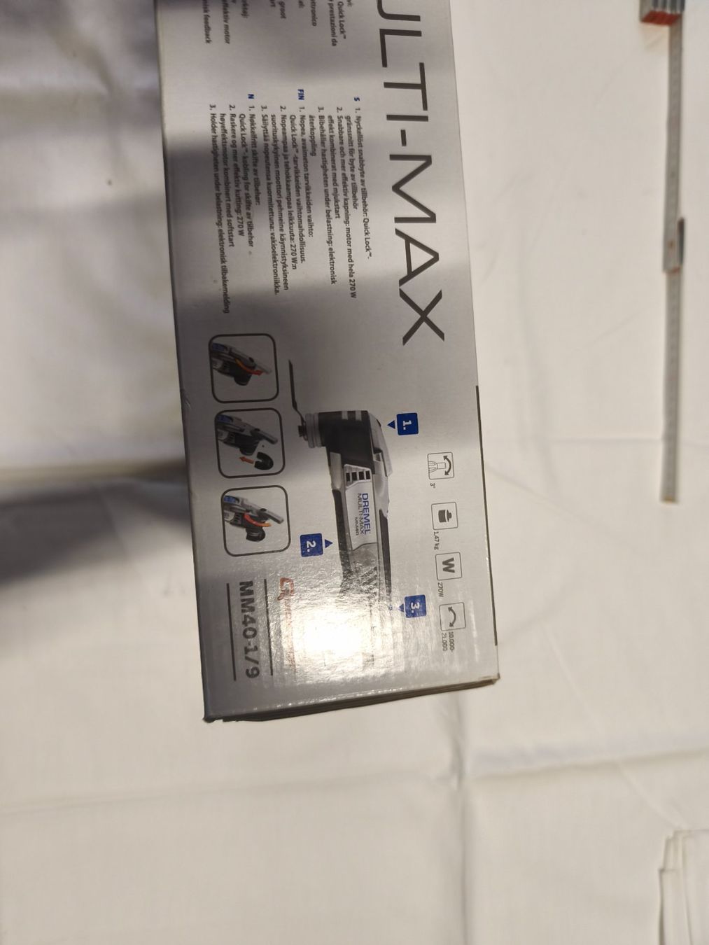 Tutte le macchine: Dremel Multi-Max MM40 - Multifunktionswerkzeug - NEU! 84 – Nuovo (secondo la descrizione) da Wiedlisbach venduto da ste_t8qh 8