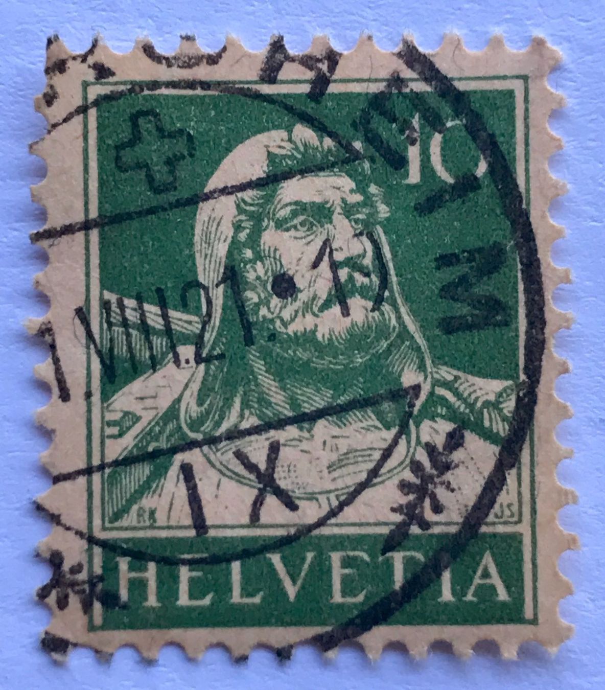 Tutti i francobolli: Nr.153 Tellbrustbild mit Vollstempel – Usato da Aarau venduto da Billa007