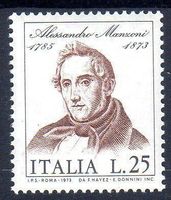 ITALIEN ALESSANDRO MANZONI 1785-1873 **POSTFRISCH** - G18