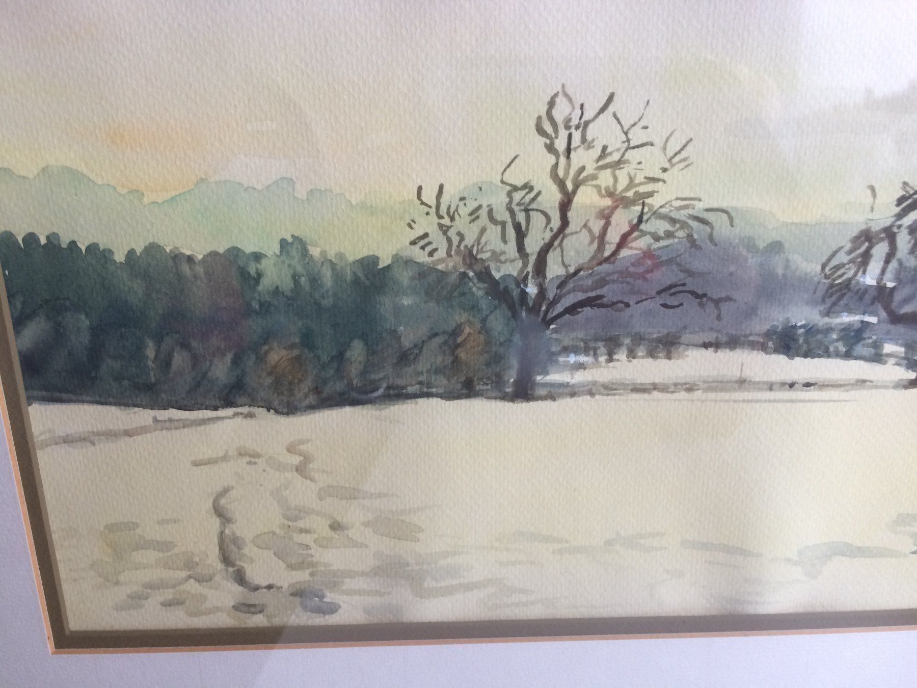 Gemälde: Original Aquarell von Freddy Blassnig – Gebraucht aus Rickenbach ZH von Topas014 2