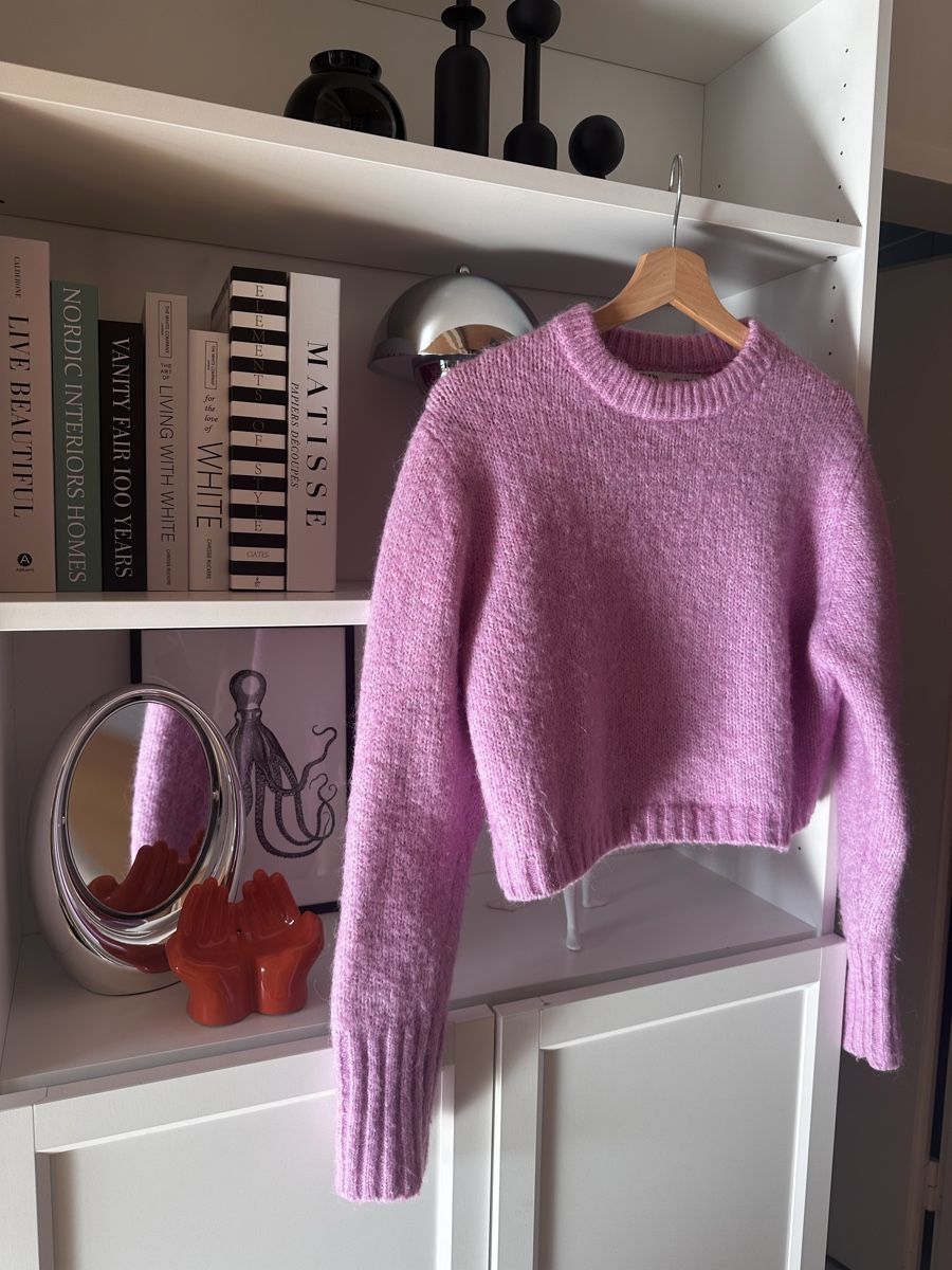 Zara Maglioni & Felpe: ZARA Strickpullover Pullover rosa y2k COS H&M minimalistisch – Usato da Zürich venduto da Lotta1509 1