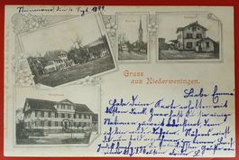 Gruss aus Niederweningen 1899