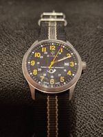 Swiss Made Herrenuhr Militaer Stil PostAuto