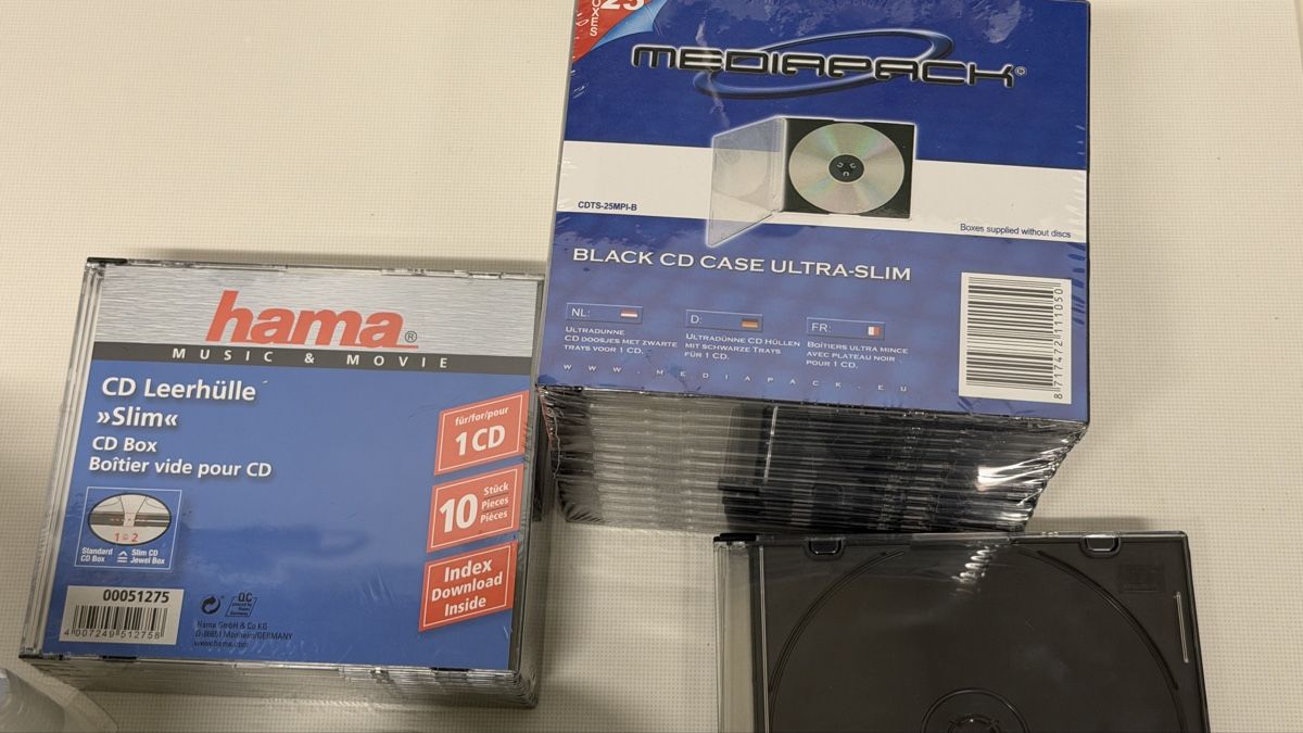 CD & DVD vergini: CD à graver et boîtes slim  – Nuovo (secondo la descrizione) da La Russille venduto da Festler 4