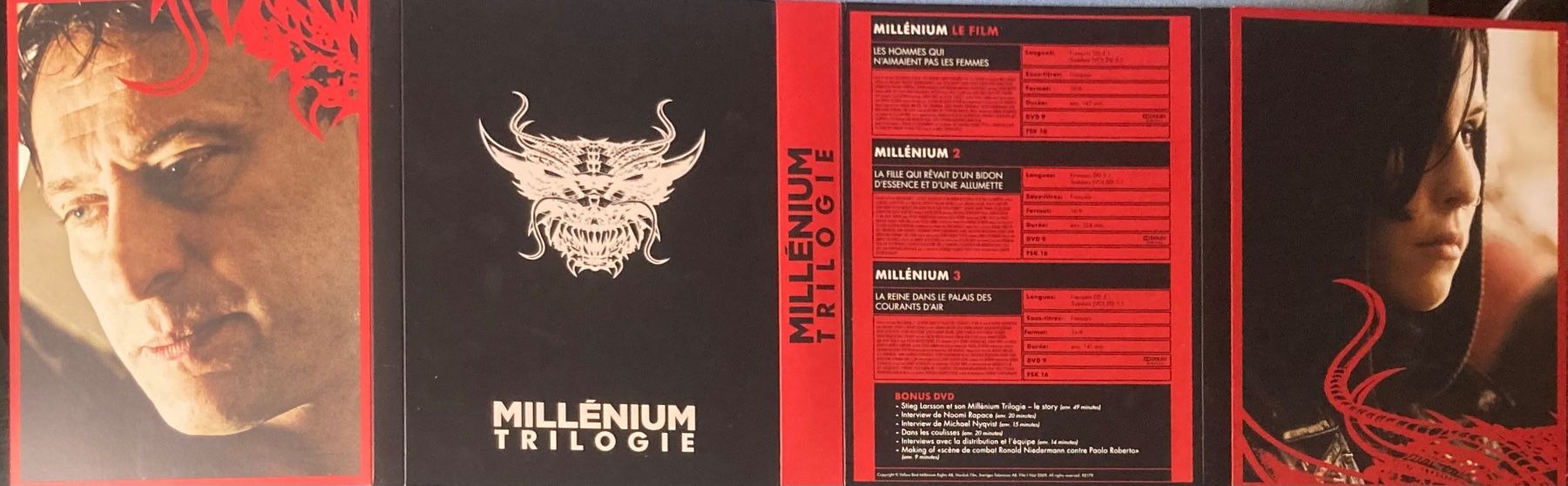 Alle DVDs: MILLÉNIUM (TRILOGIE) – Gebraucht aus Poliez-Pittet von Newtown-Records 4