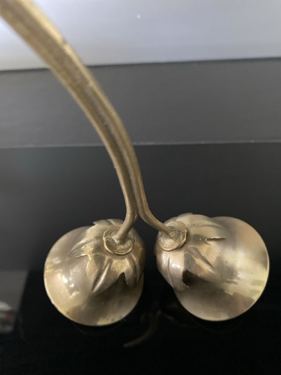 Toutes les décorations: Zwei Glocken Blumen Messing Vintage – D'occasion à Stans par eb53 3