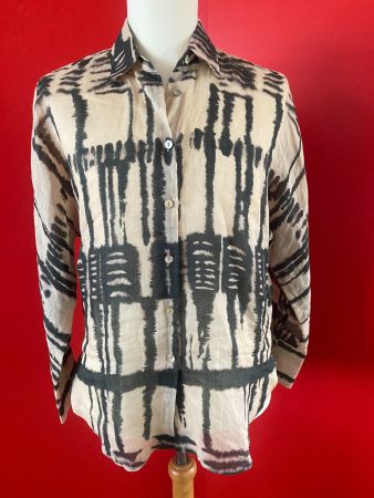 Bluse Massimo Dutti, Ramie, Gr. S