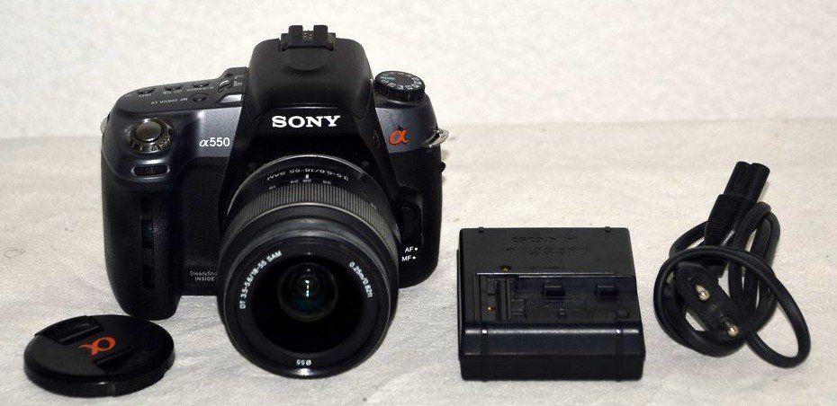 Sony Alpha A550 Spiegelreflex Kamera /appareil photo reflex | Kaufen ...