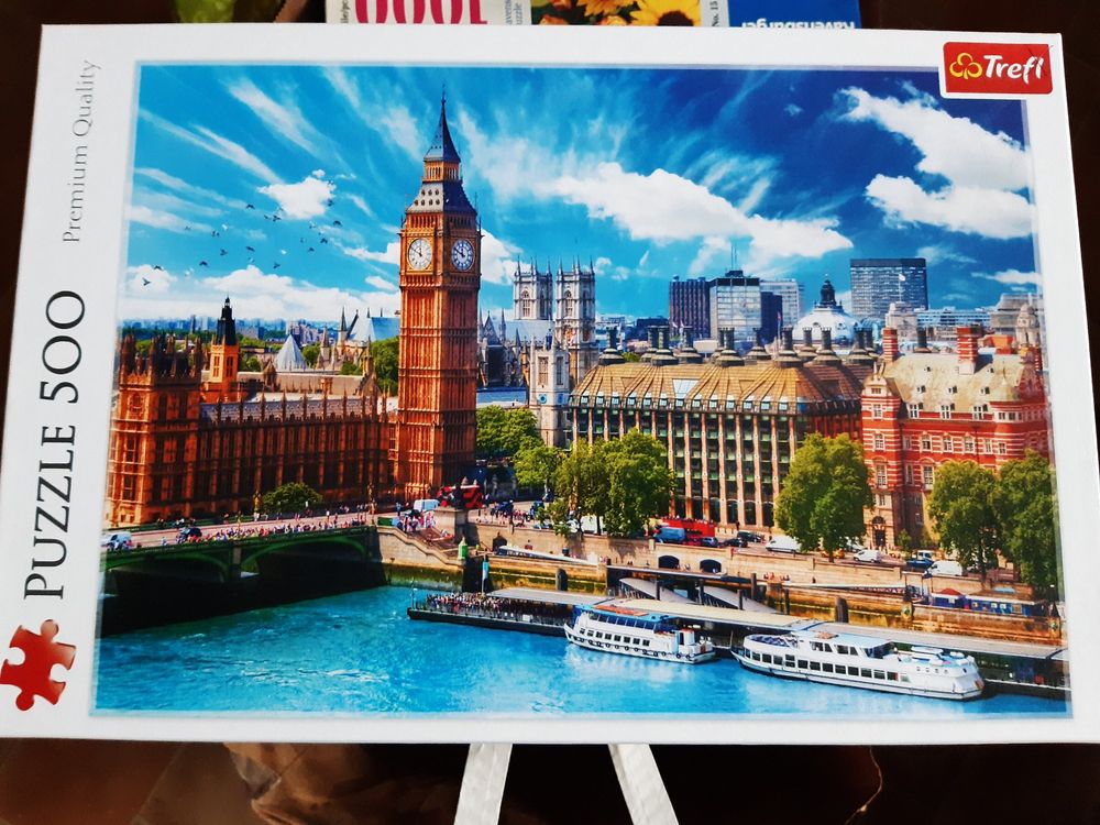 Trefl Puzzle 500 Pezzi - Cucciolo Felice: Cane Che Corre Nel Prato - Puzzle Classico Per Adulti E Bambini 10+, 48x34 Cm, Alta Qualità - 3