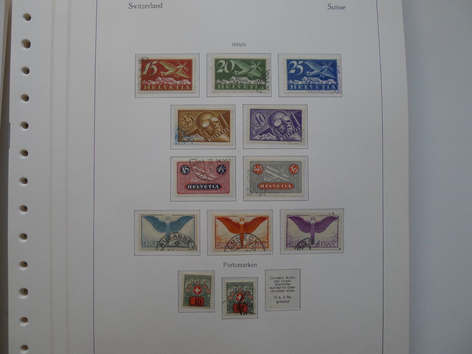 Tutti i francobolli: Album mit Briefmarken von der Schweiz – Usato da Dagmersellen venduto da q1w2e3r4 5