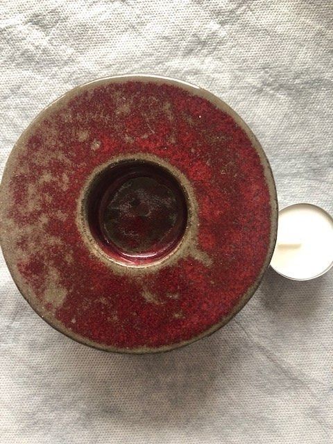 Portacandele: Ceramic Tea Light Holder – Nuovo (secondo la descrizione) da Wohlen b. Bern venduto da cookiemonster 1