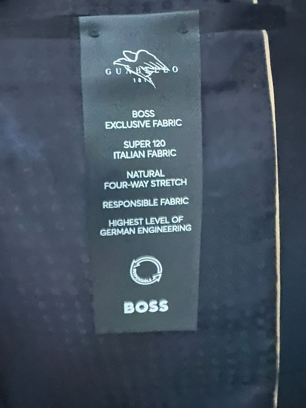 Hugo Boss Completi: Boss Anzug schwarz Gr.50 – Usato da Volketswil venduto da casertana 3